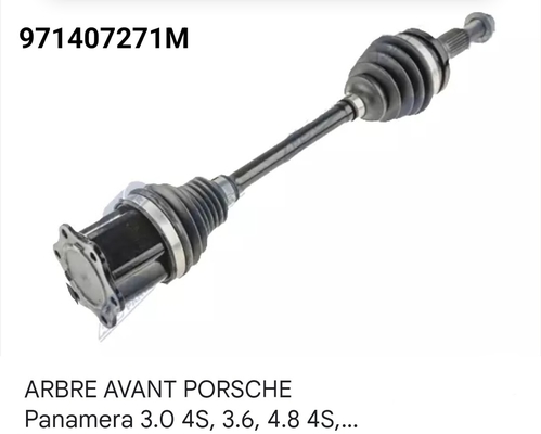 China Heavy Duty Front Drive Axle Assembly PORSCHE PANAMERA(971) supplier